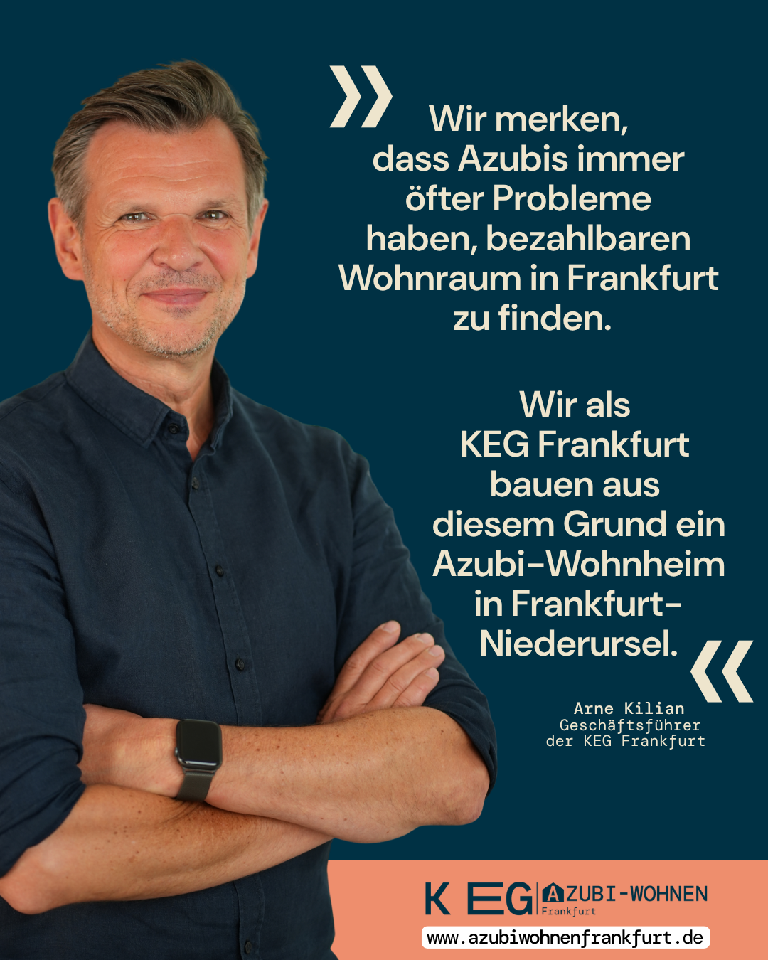 KEG Frankfurt startet mit der Planung eines Azubi-Wohnheims in Frankfurt am Main