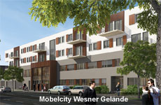 Möbelcity Wesner Gelände